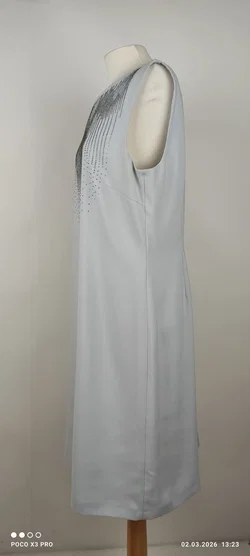 Abendkleid Barbara Schwarzer Mit Strass L | Eleganter Glanz - Bild 3