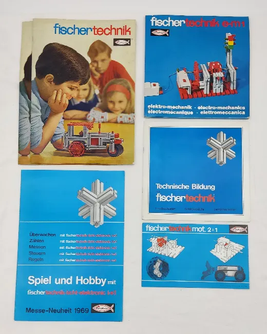 Fischer Technik - Vintage Konvolut Bauanleitungen - 32 Stück – Bild 4
