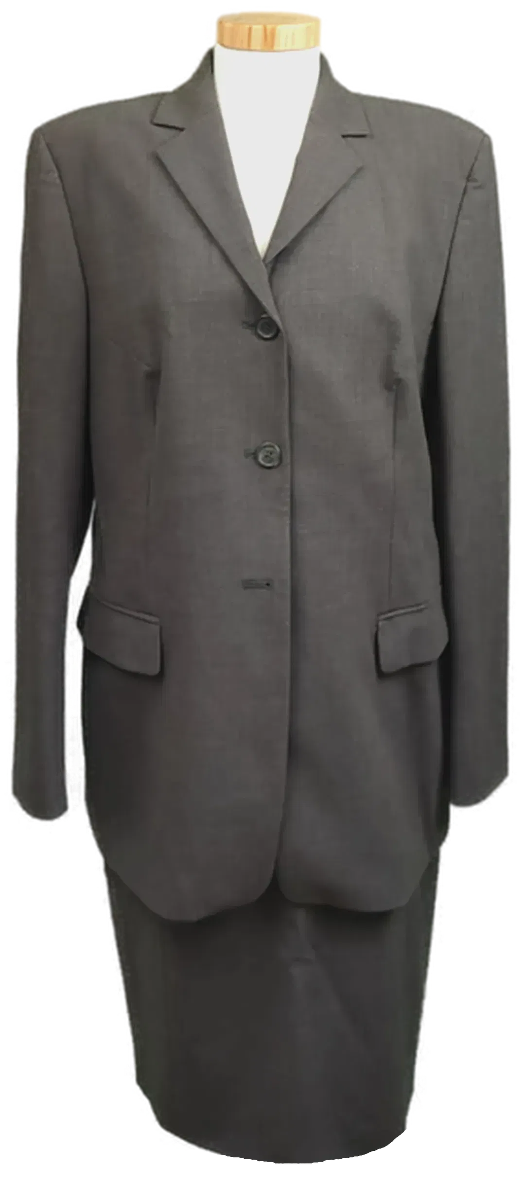 Hugo Boss Damen Kostüm grau Gr. L - Bild 1