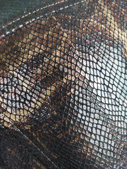 Giusy&co. Damen Zweiteiler Schlangenlederoptik - L/40 - Bild 5