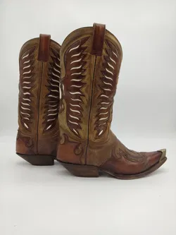 Mezgallero Unisex-Stiefel, braun, Größe: 43 - Bild 2