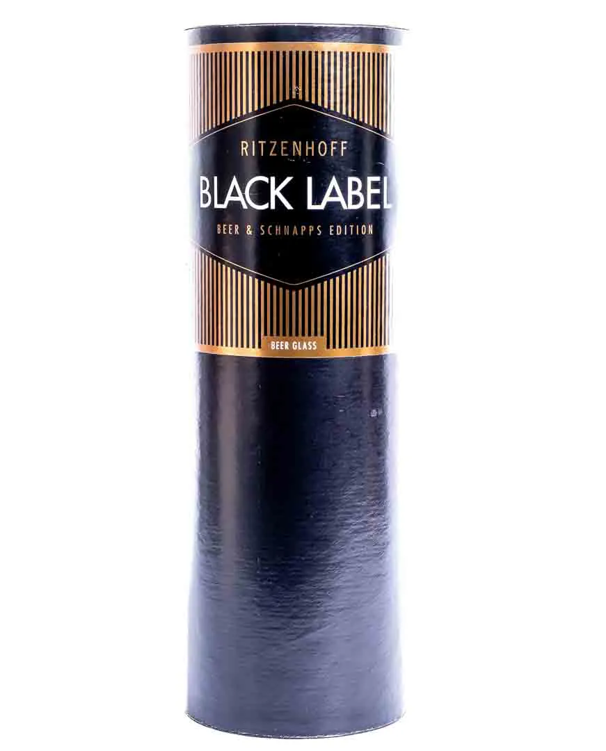 Ritzenhoff Black Label Design Bierglas 0,3 mit Bierdeckeln Design "Don't Drink and drive" – Bild 2