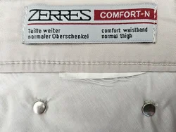 ZERRES Comfort-n Damen 3/4-Hose, beige -Gr. D 44 - Bild 4