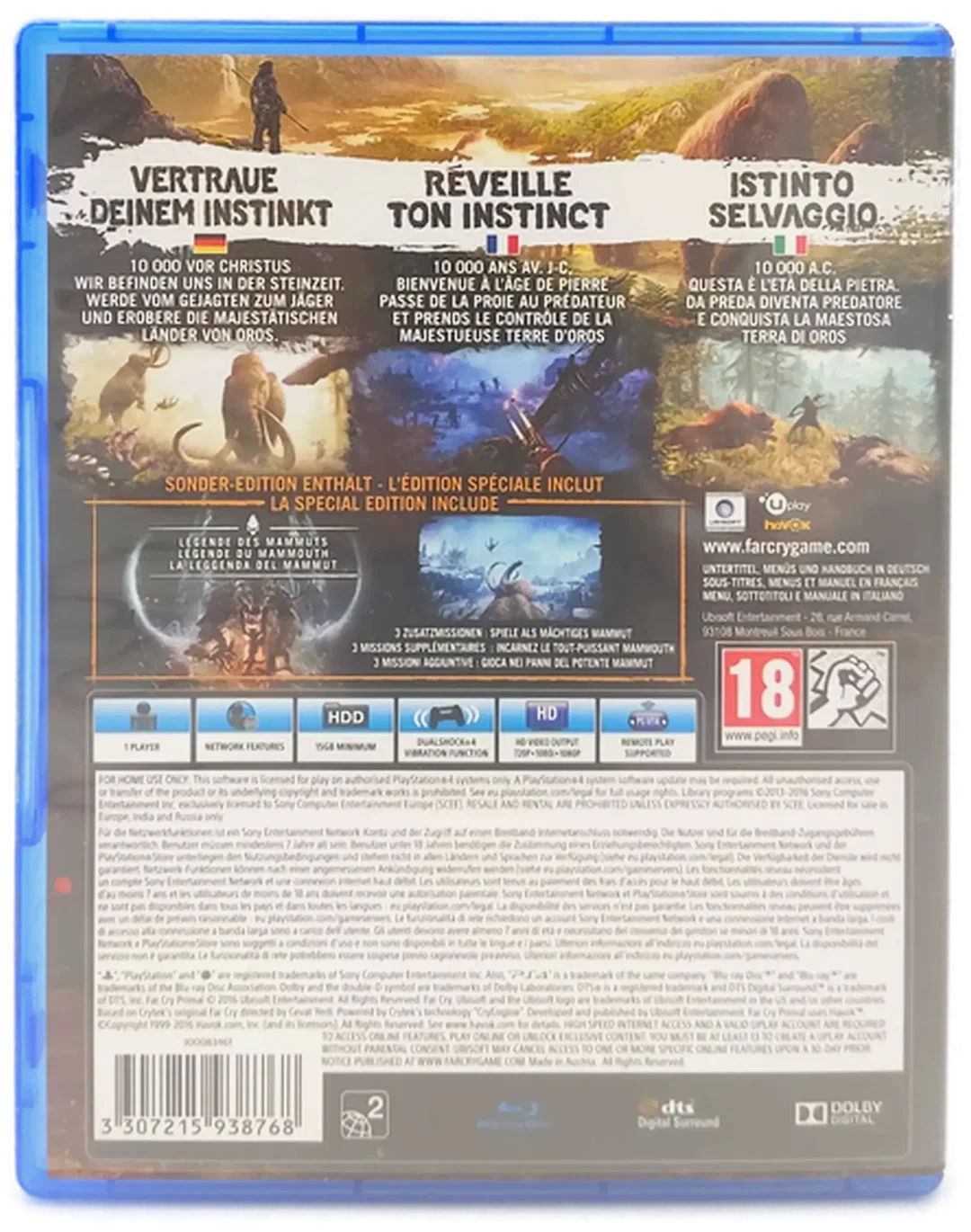 PlayStation 4 "Farcry Primal Special Edition" – Bild 2