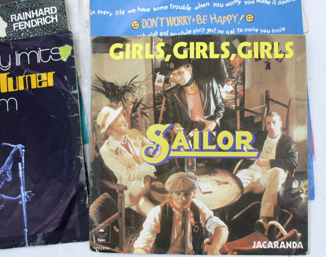 Konvolut 17 Stk. Single Schallplatten – ABBA, George Michael, Ike & Tina Turner, Sailor u. a. – Bild 3