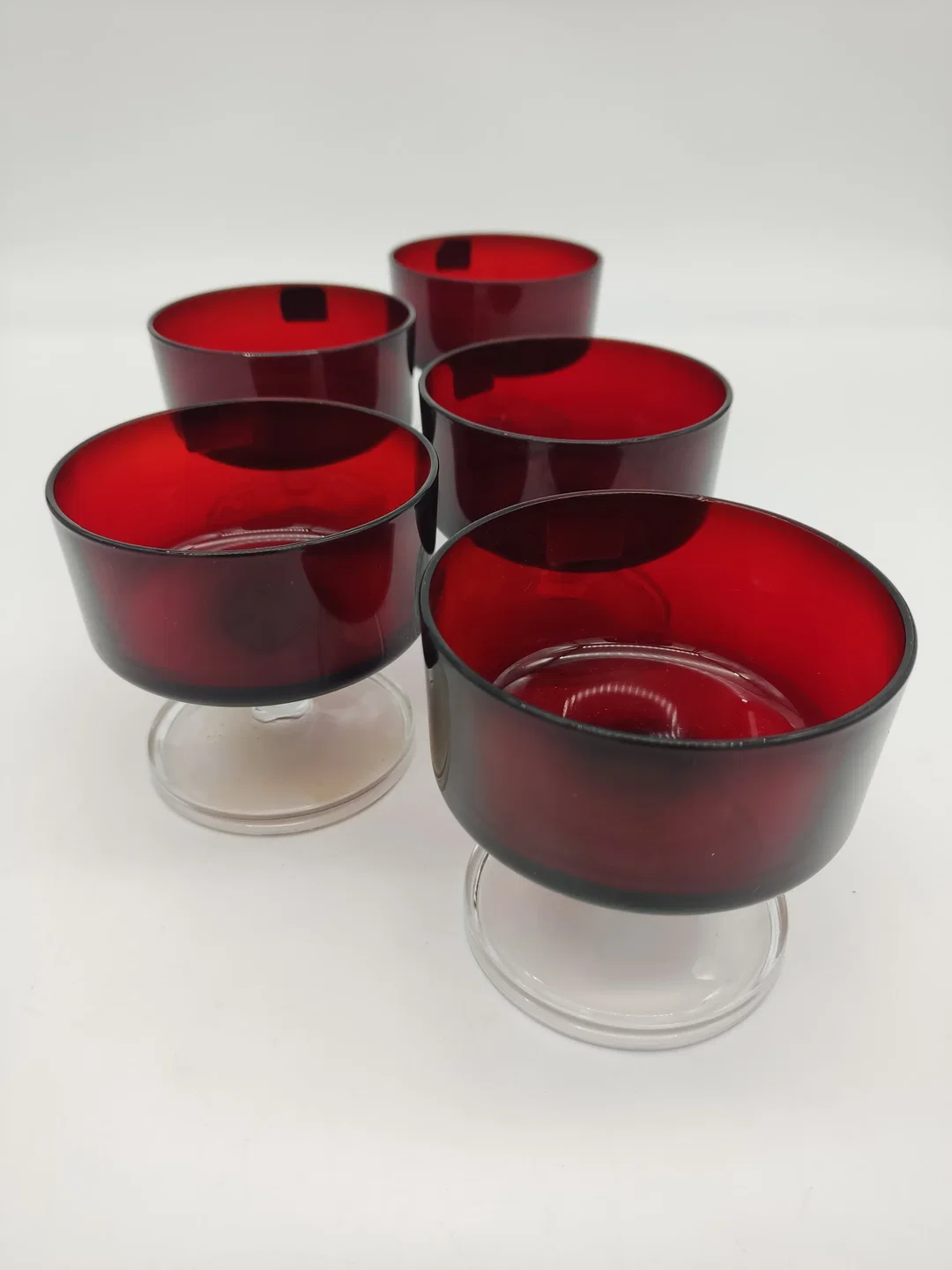 Luminarc Rote Dessertschalen - 5 Stück – Bild 2