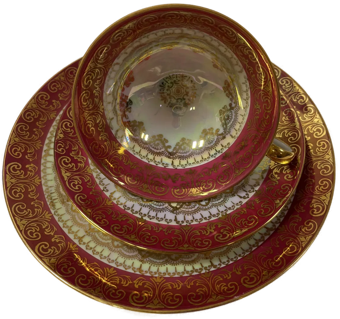 Sammeltasse Salzburg rot - Bild 1