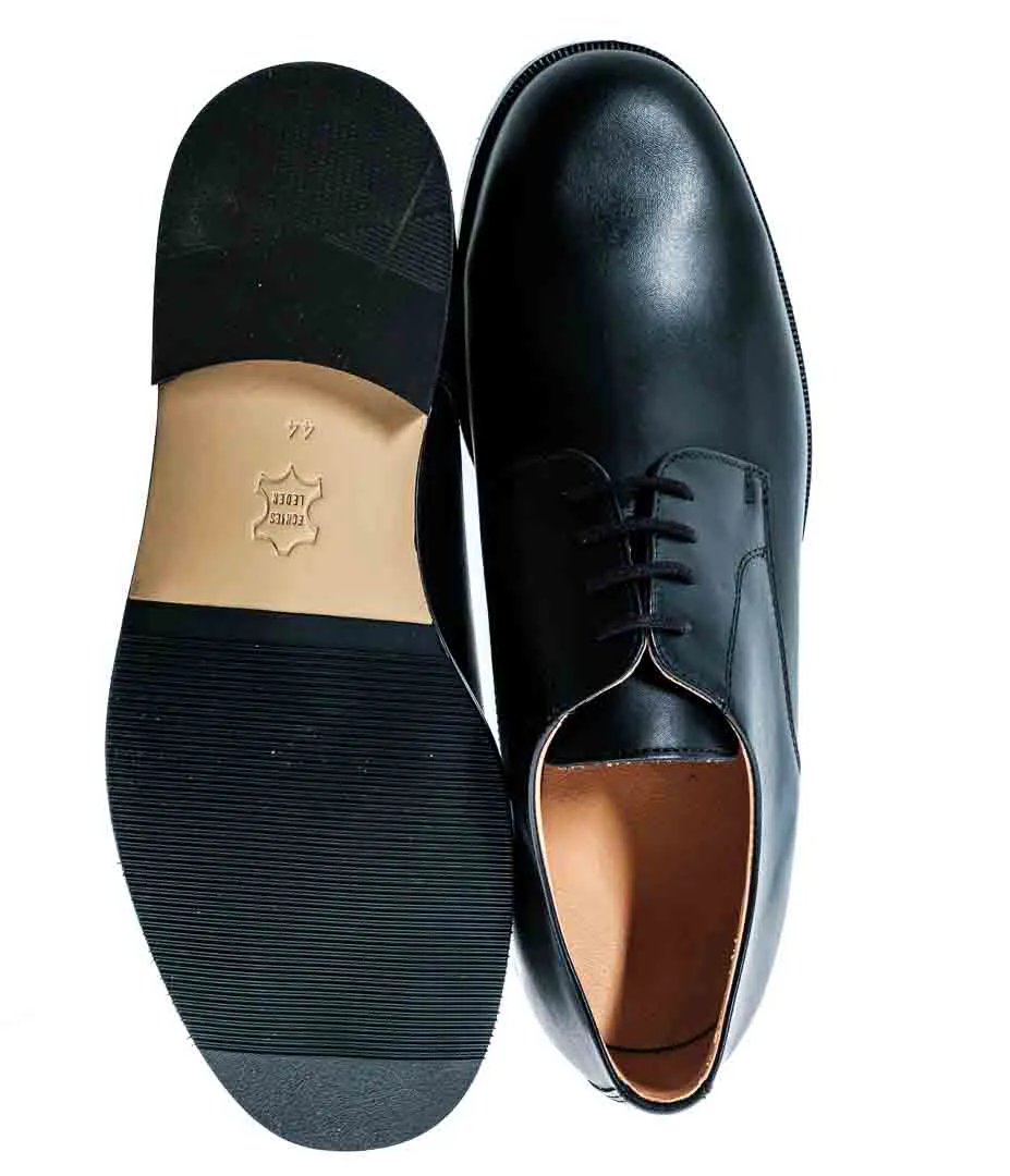 Fa. Alpschuh - Halbschuhe schwarz Größe 44 neu – Bild 4