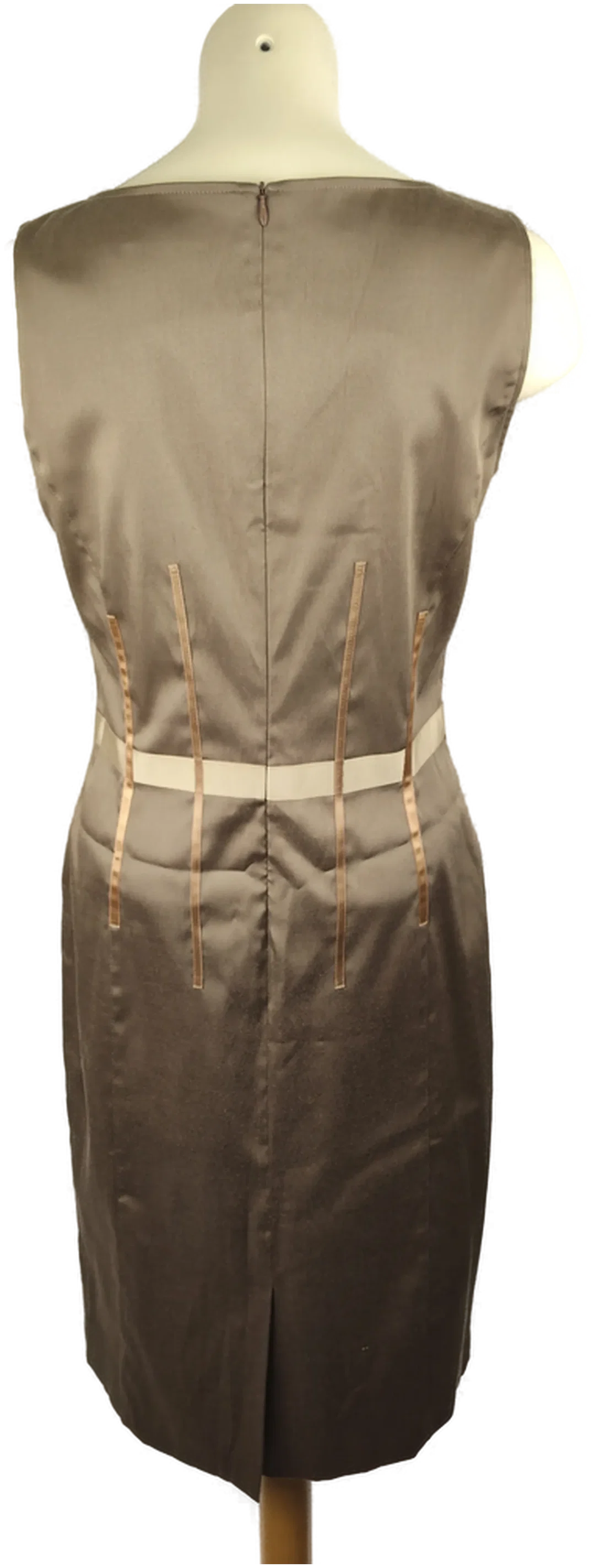 Damen-Midikleid LeComte in Taupe | Festlich-elegant – Bild 3