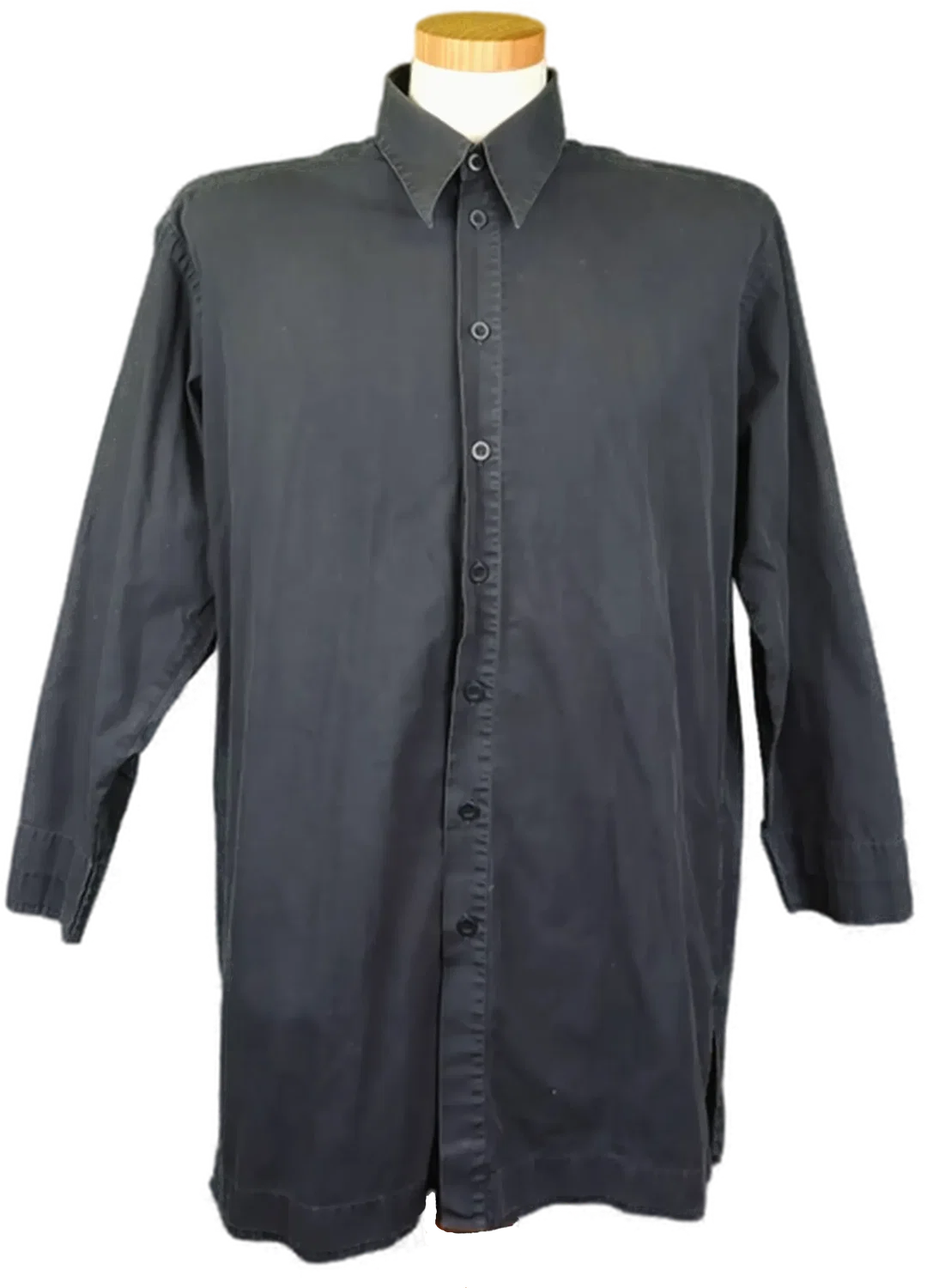 Hugo Boss Herrenhemd dunkelblau Gr. M - Bild 4