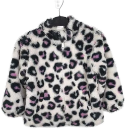little Kids, Plüschjacke Mädchen, Gr. 104 – Vorschau 2
