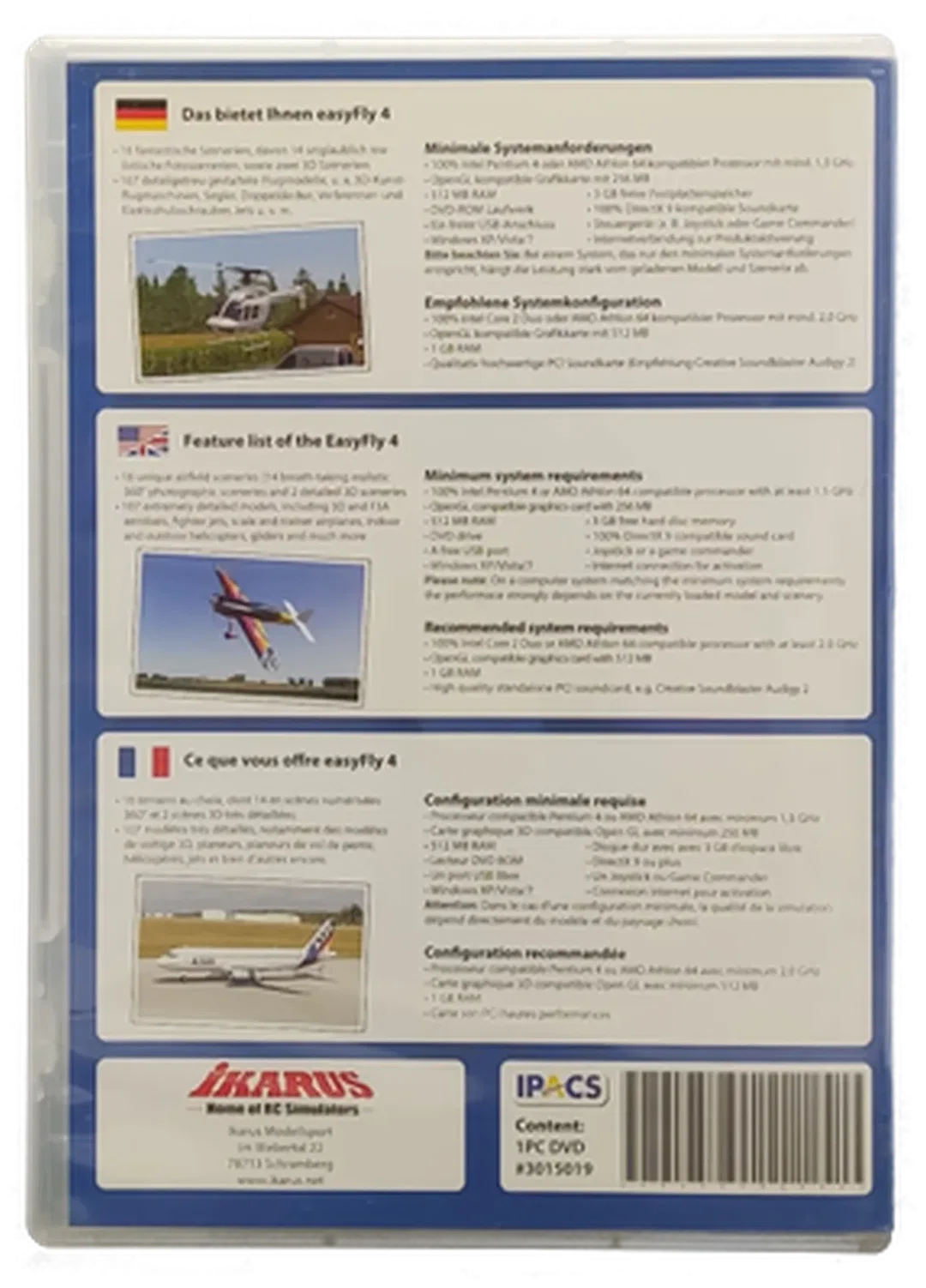 PC Game DVD-ROM "R/C Flight Simulator - easyFly 4" – Bild 2