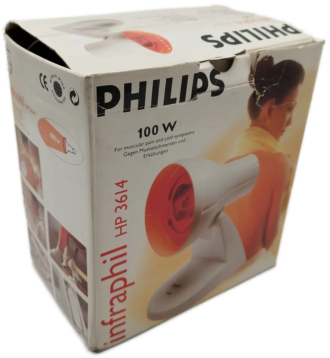 Philips Infraphil HP 3614 - Infrarotlampe / Gegen Muskelschmerzen und Erkältungen - Bild 4