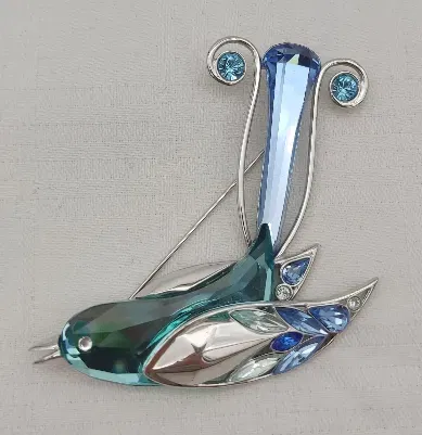 Swarovski - Anstecknadel 925er Silber - Bild 4