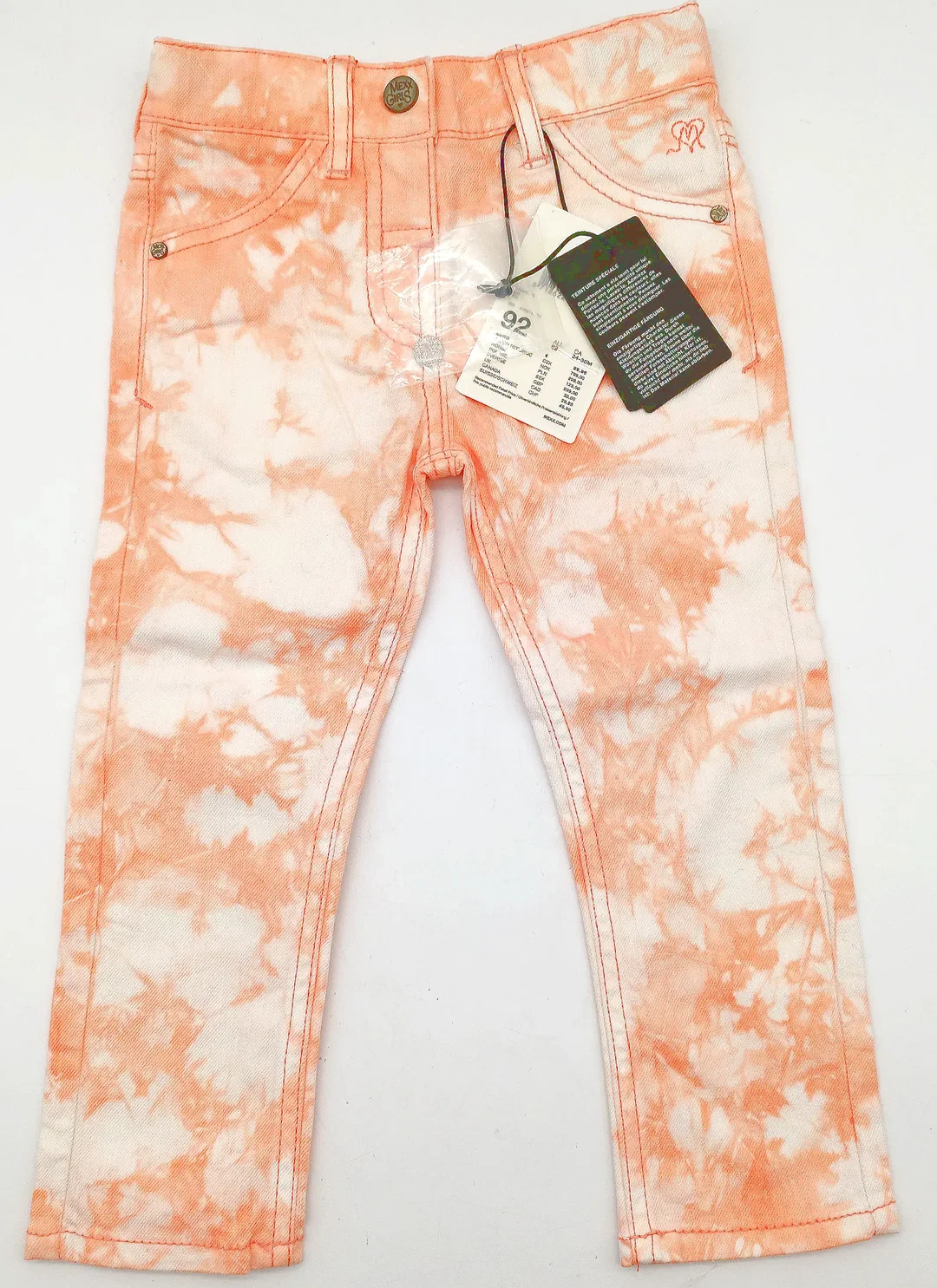 Mexx, Kinder Jean, Gr. 92, Batiklook, neu mit Etikett  - Bild 1