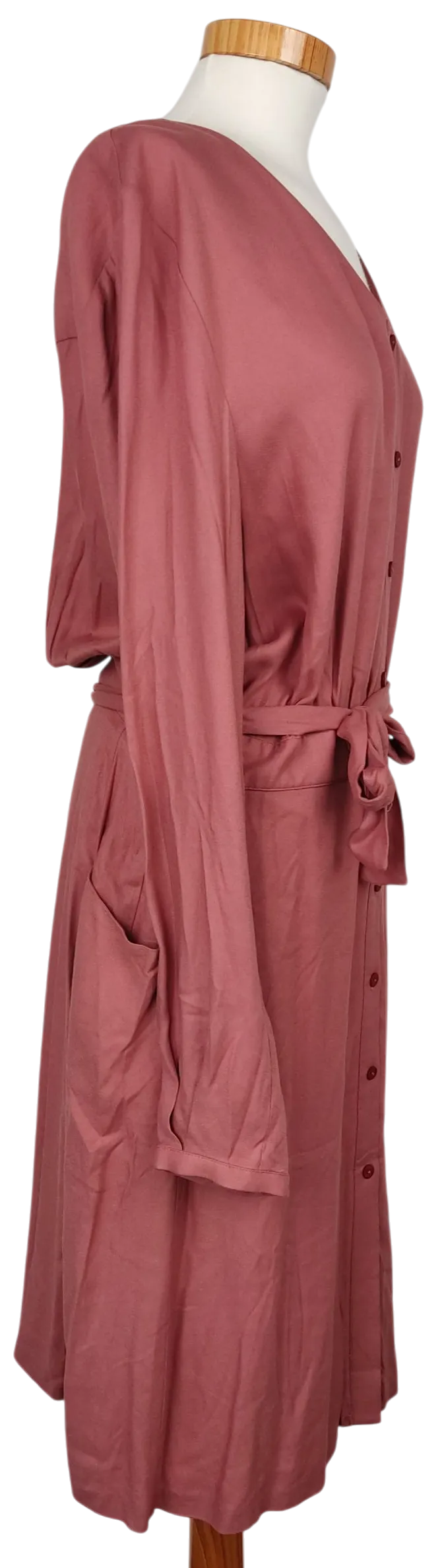 SKFK Damen Midikleid, altrosa - Gr. S  – Bild 3