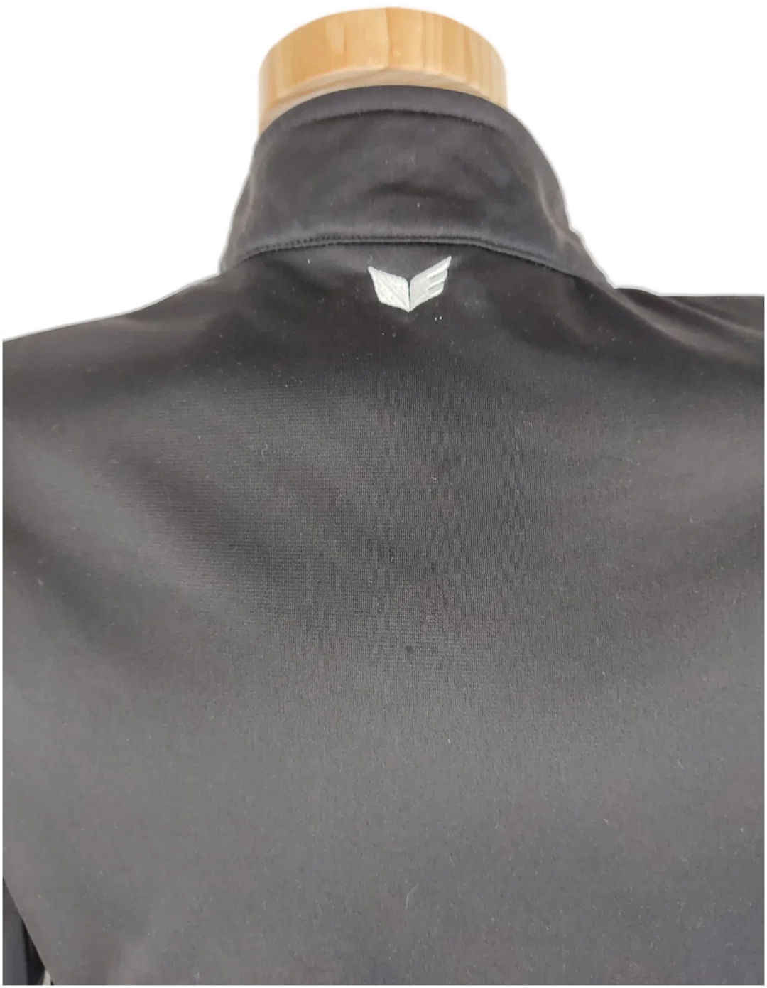 Kinder Sportjacke erima langarm, Größe 164, schwarz/weiß – Bild 5