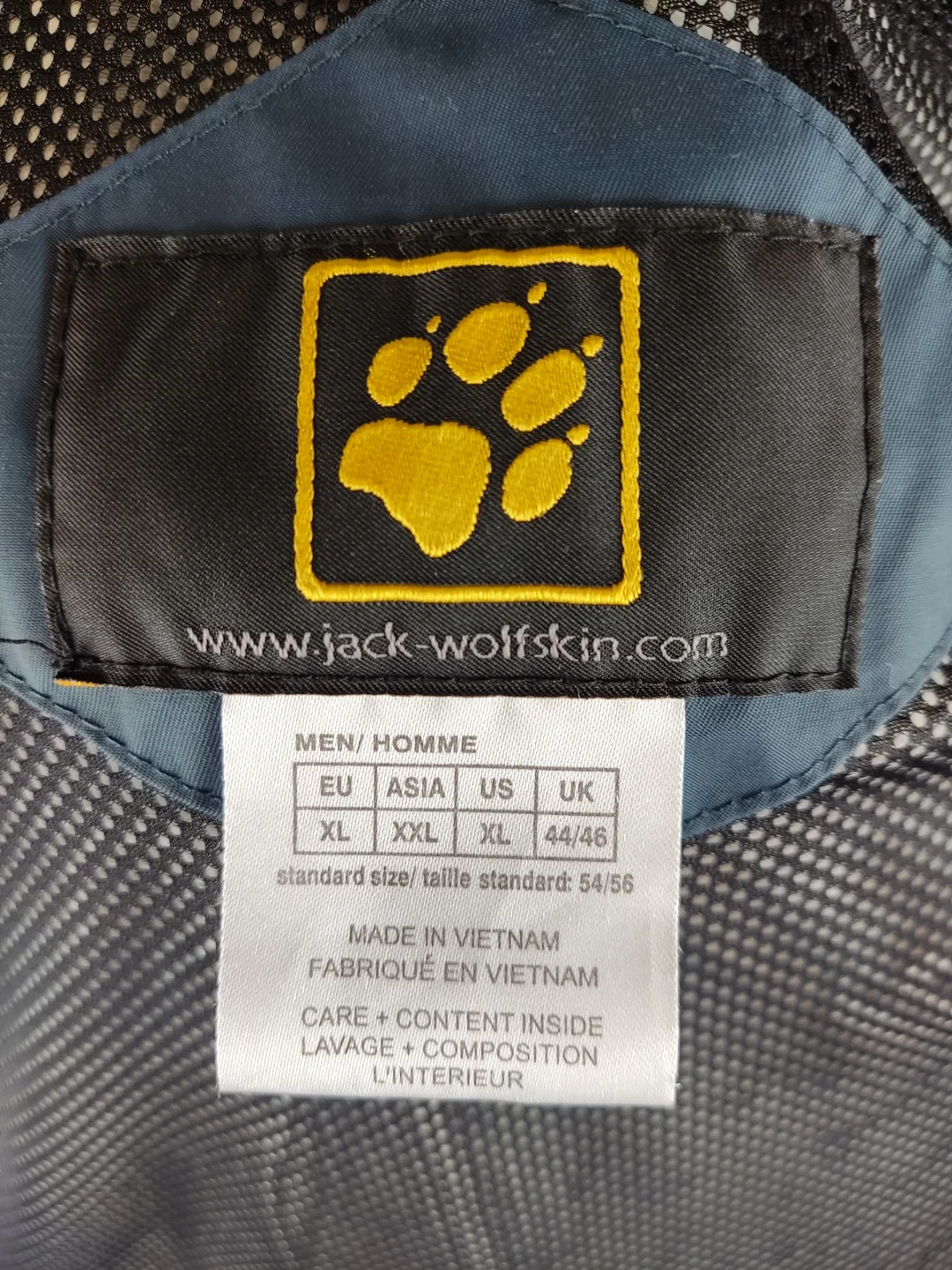 Outdoor-Jacke Jack Wolfskin Polyamid Größe XL | Drei-Jahreszeiten – Bild 4
