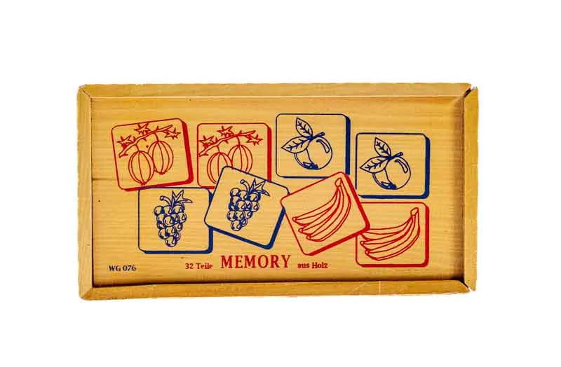 Vintage Memory aus Holz - Bild 4
