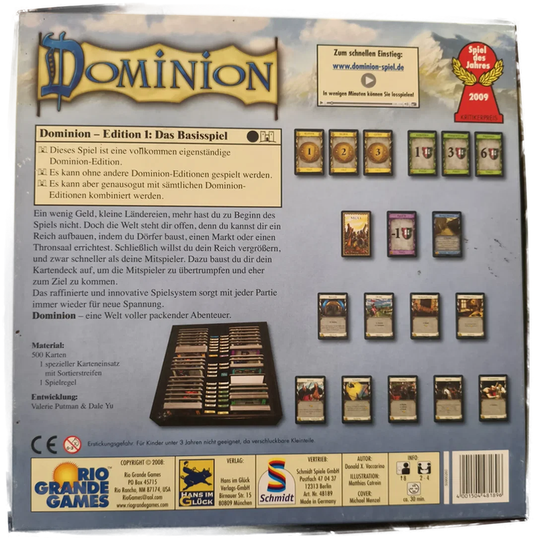 Hans im Glück, Dominion "Was für eine Welt!" – Bild 2