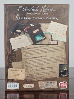 Sherlock Holmes Consulting Detective - Gesellschaftsspiel - Spacecowboys - Bild 3