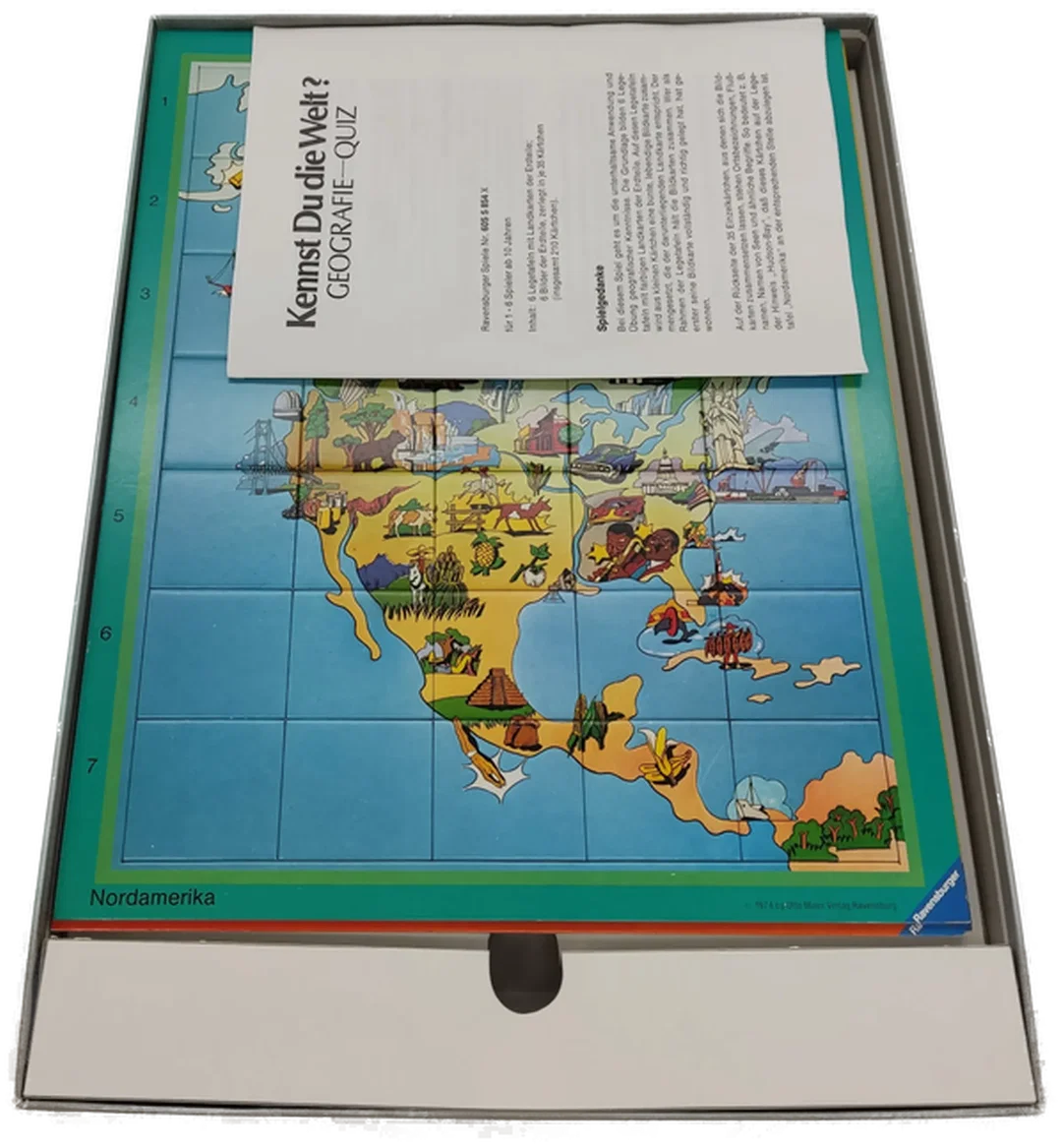 Ravensburger  "Kennst du die Welt" Geografie Quiz – Bild 2