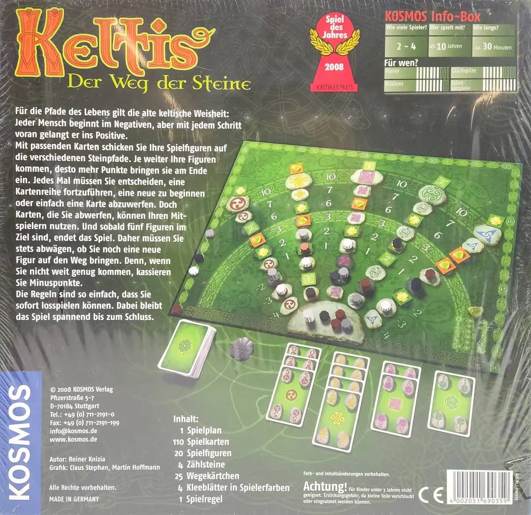 Keltis Der Weg der Steine - Gesellschaftsspiel - Kosmos  – Bild 2