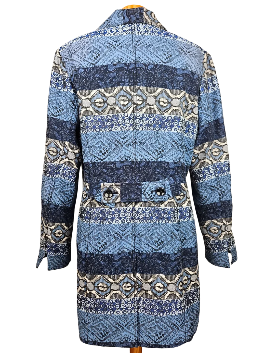 Steilmann Damen Blazermantel, blau - Gr. XL/42 – Bild 3