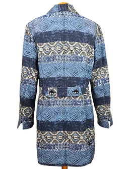 Steilmann Damen Blazermantel, blau - Gr. XL/42 - Bild 3