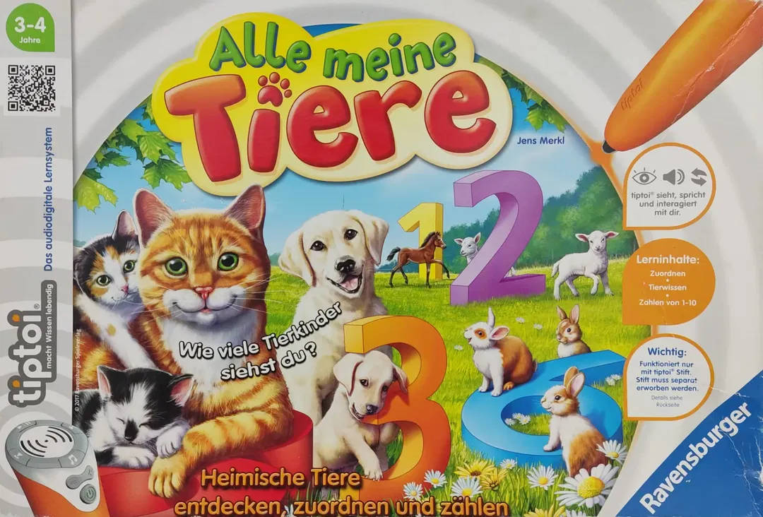tiptoi® Alle meine Tiere - Lernspiel - Ravensburger - Bild 1