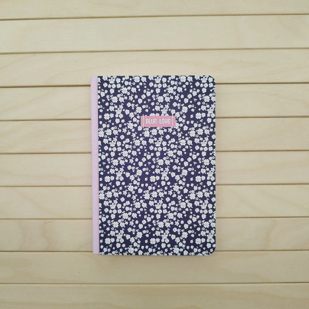 Notizbuch, Blumenmotiv, originalverpackt  - Bild 1