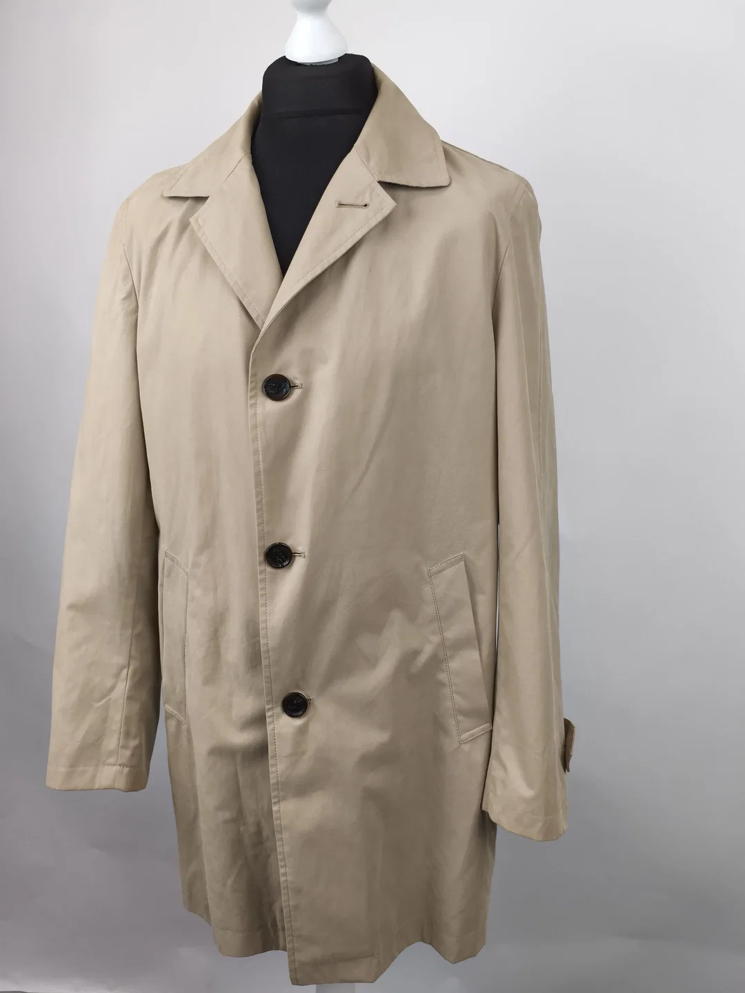 Tommy Hilfiger Mantel "Aaron", Trenchcoat-Stil, Herren, Gr. 50 – Bild 2