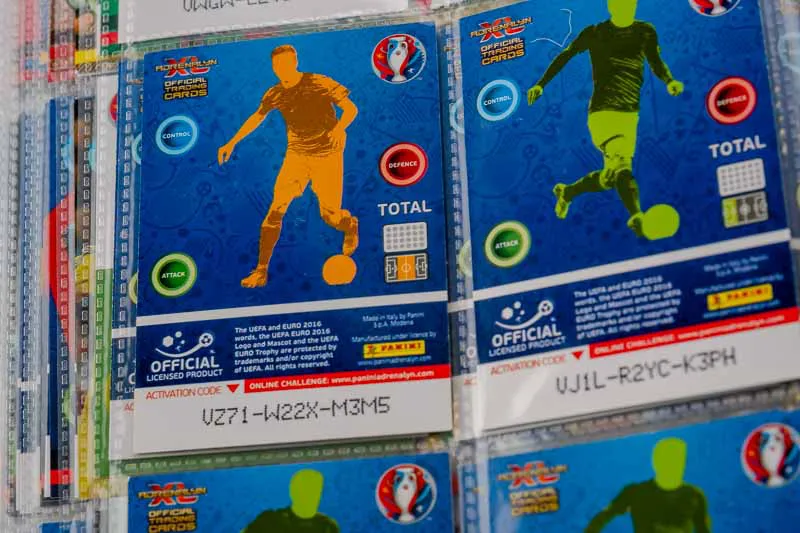 Fussball Panini EURO 2016 Sammelheft Trading Cards Fußball – Bild 4