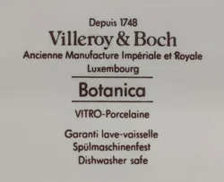 Villeroy & Boch Sammelteller Depuis 1748 Botanica 