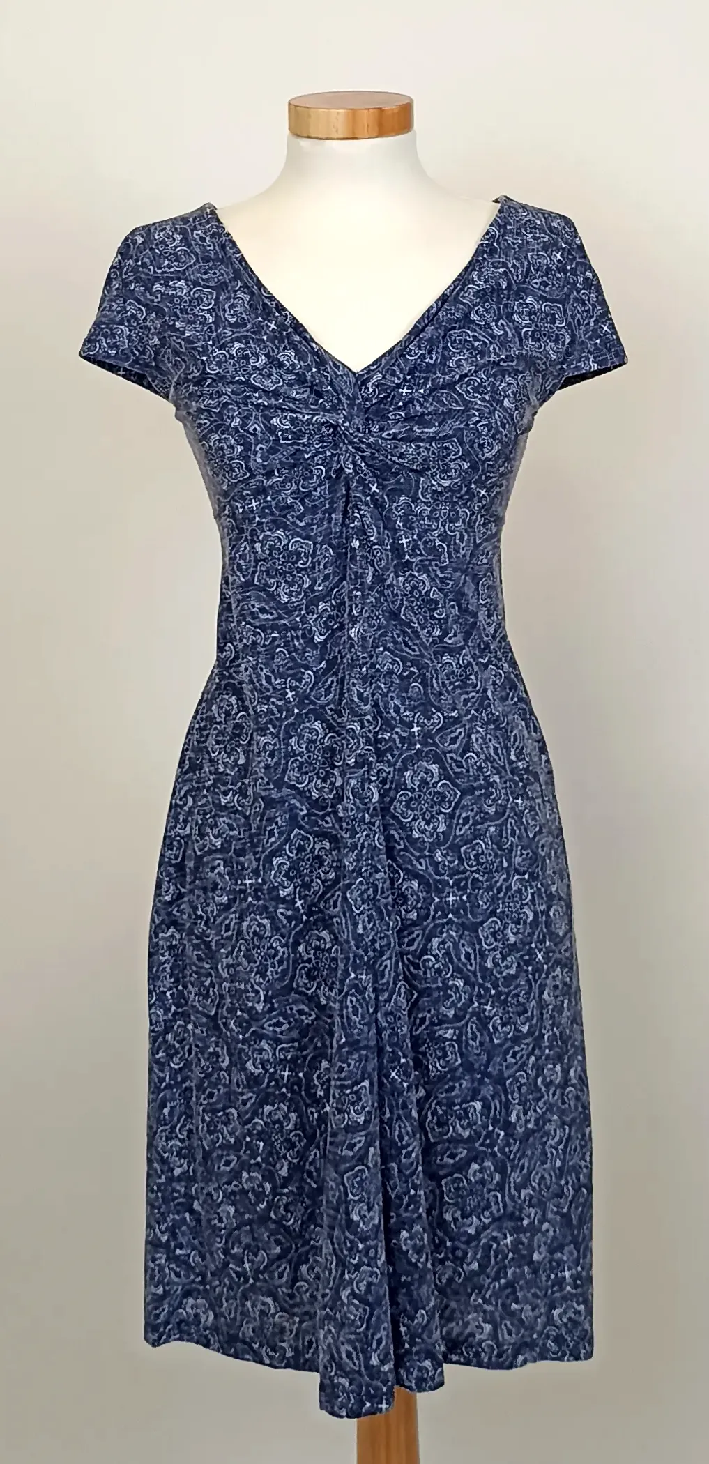 Tom Tailor Midikleid gemustert Gr. 36 - Bild 1