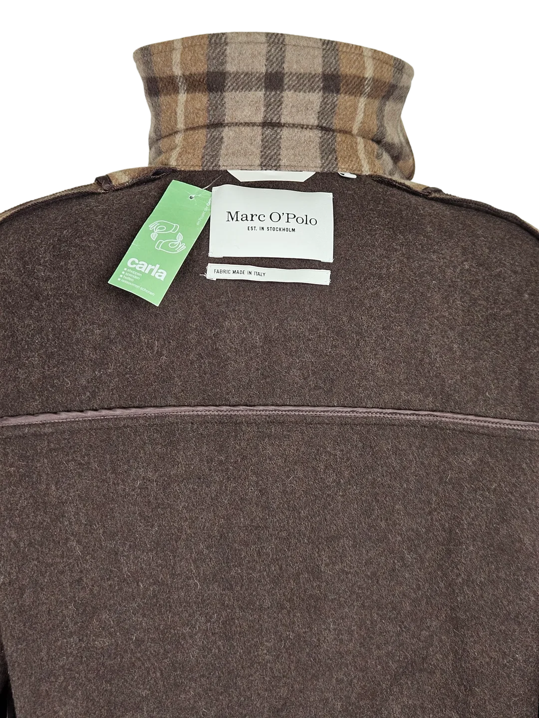 Marco O'Polo Herren Hemdjacke, braun - Gr. S – Bild 8