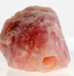 Natürlicher Rosenquarz Teelichthalter – Sanftes Licht & Harmonie - Bild 4