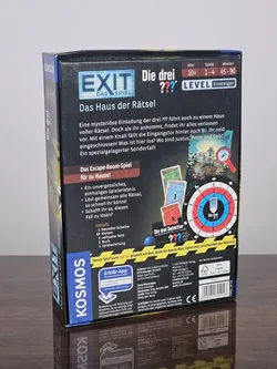 EXIT Das Spiel - Das Haus der Rätsel - Die Drei ??? - Gesellschaftsspiel -KOSMOS  - Bild 2