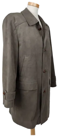 Walbusch Herren Mantel, grau - Gr. XL - Bild 2