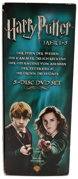 DVD Set Harry Potter Jahr 1-5, 5 DVDs - Bild 4