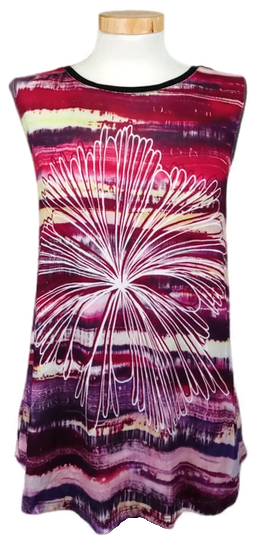 Desigual Damenbluse mehrfarbig gemustert Gr. M - Bild 1