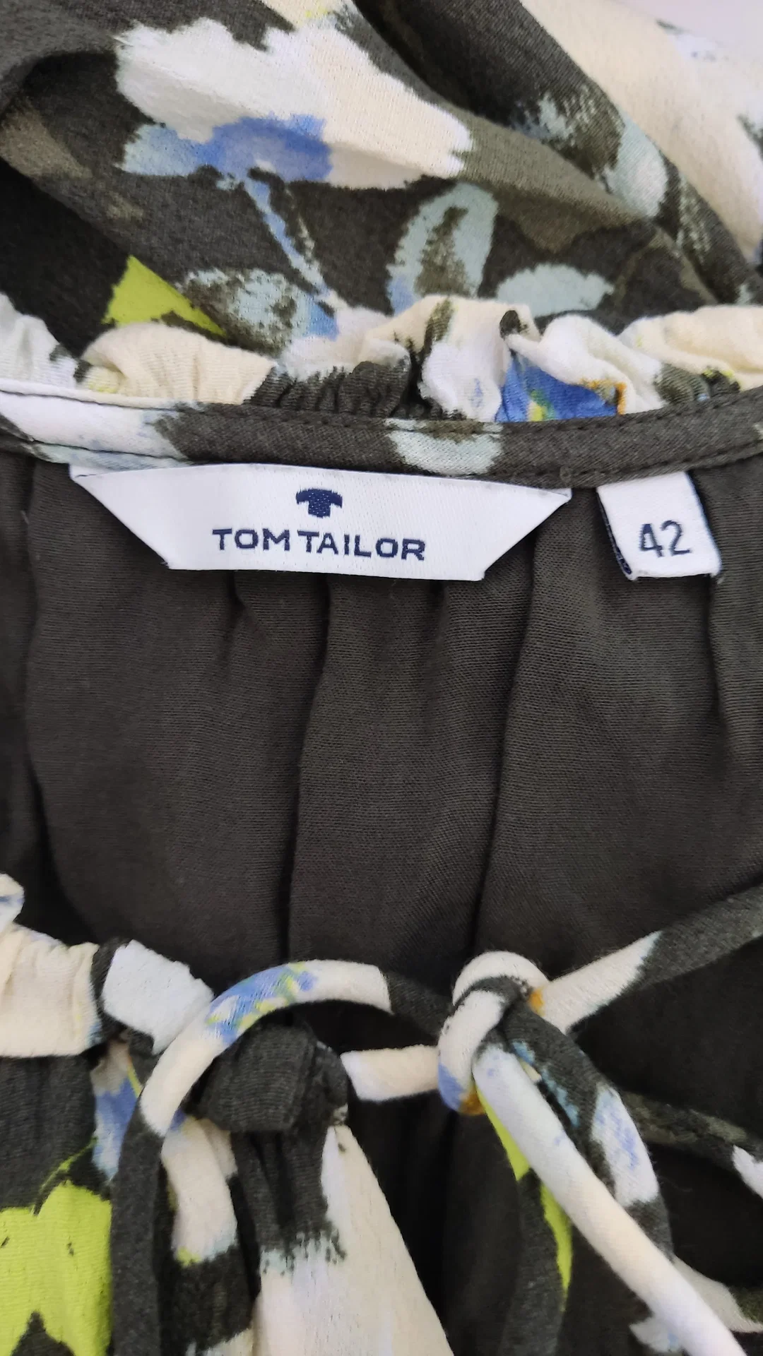 Tom Tailor Damenkleid, grün - Gr. 42 – Bild 4