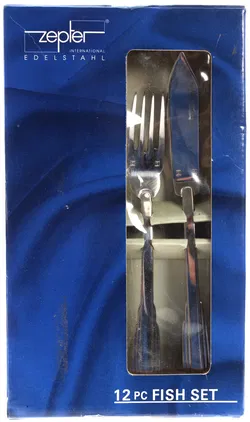 Zepter Fischbesteck Set – 12-teilig – Edelstahl – Originalbox - Bild 1
