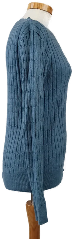 Laura Torelli Damenpullover blau - Gr. M/38 – Vorschau 2