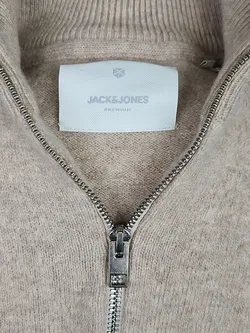 JACK & JONES Premium Damen Wollpullover, beige - Gr. M  - Bild 5