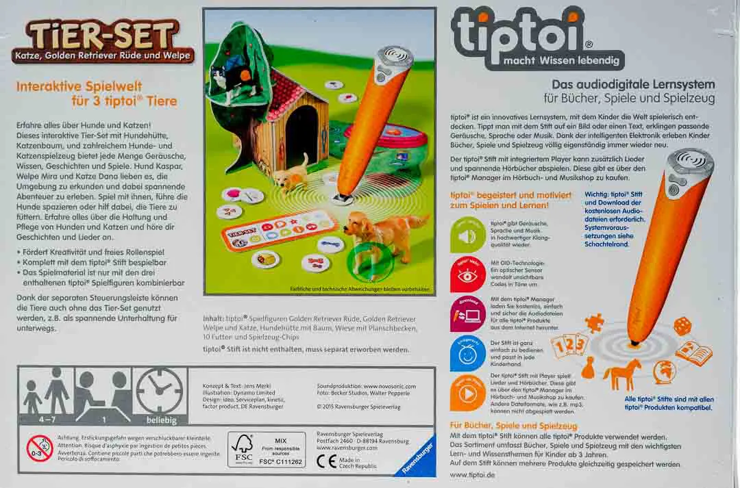 Ravensburger - Tiptoi Tier-Set Golden Retriever 00744 – Bild 2