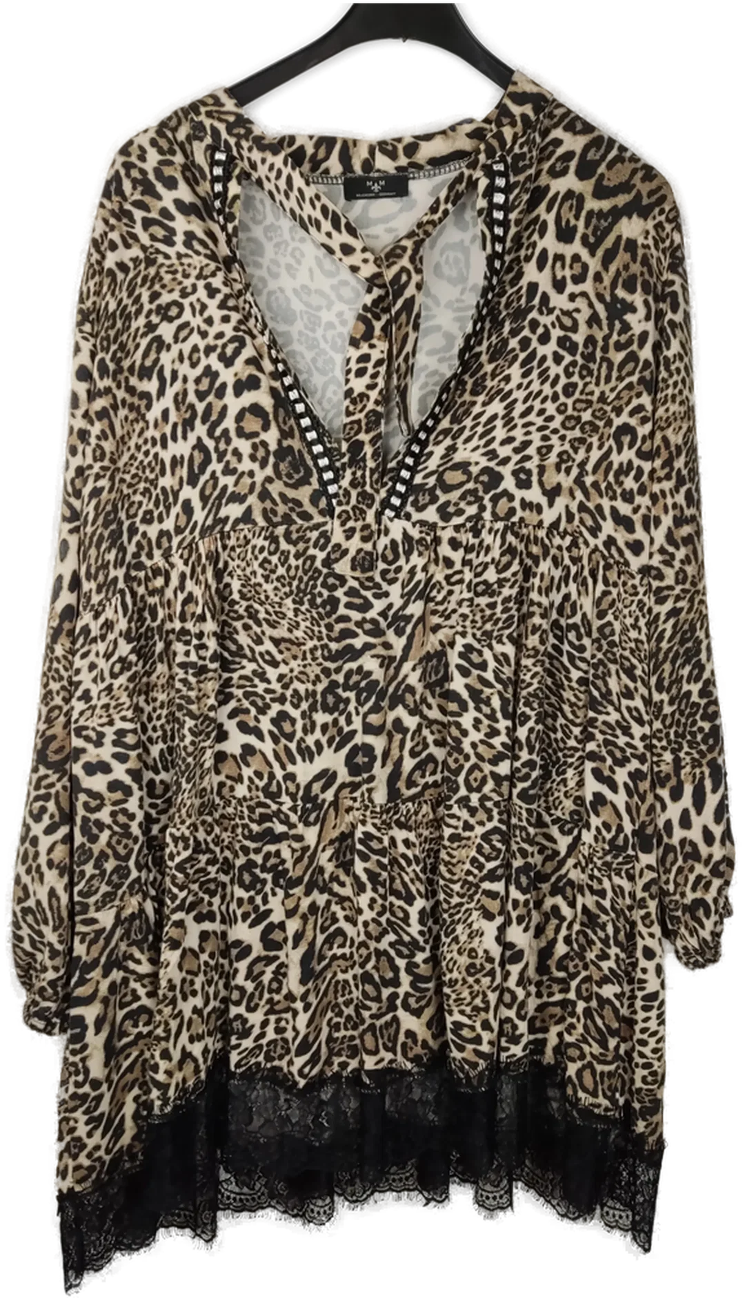 Damen Shirt Sonstige Viskose Animal Print | Blickfang Unikat - Bild 4