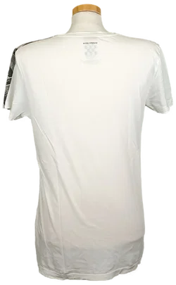 Hugo Boss Herren T-Shirt schwarz/weiß gemustert Gr. M - Bild 2