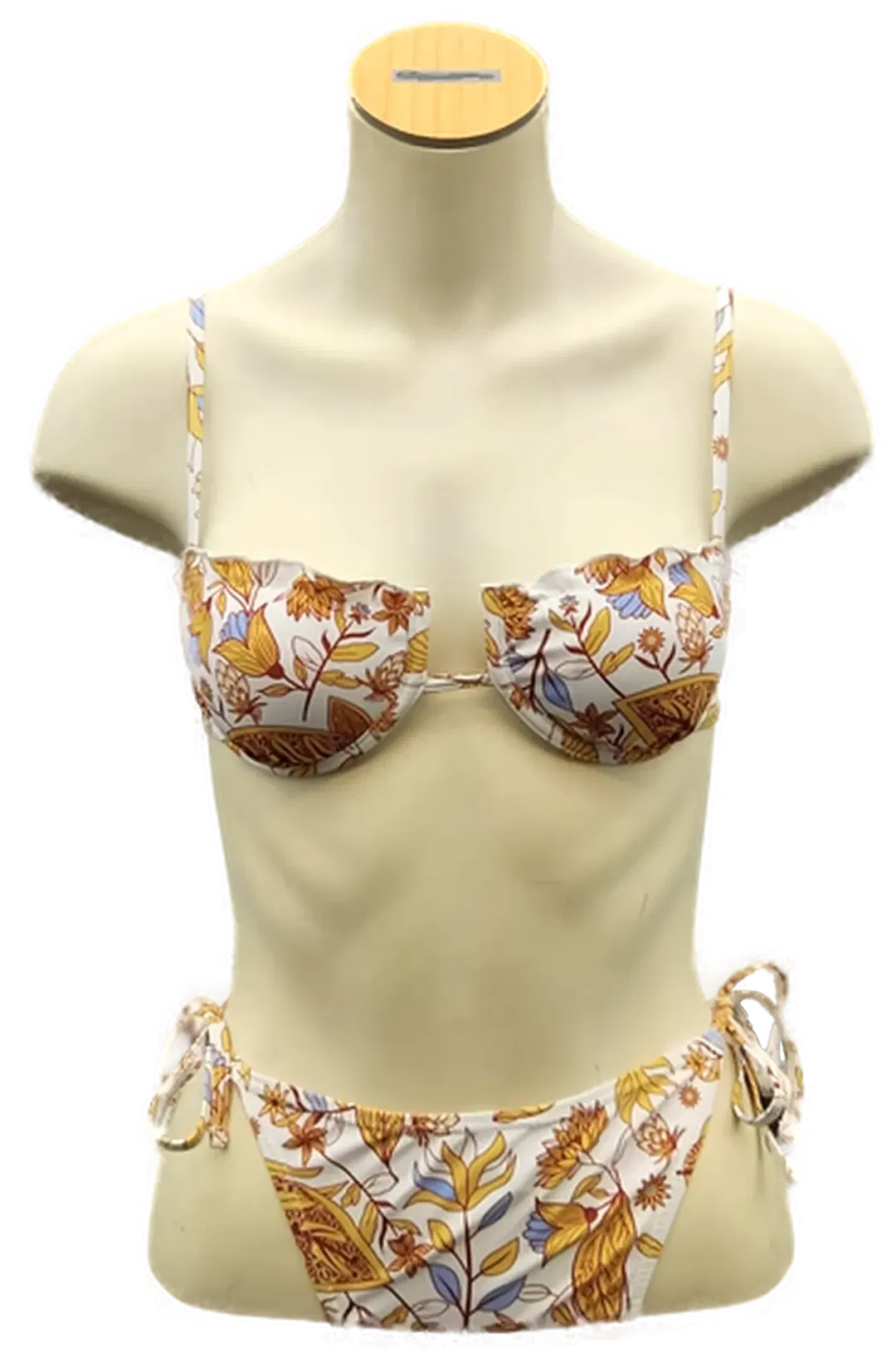 SHEIN Bikini mit floralem Muster Gr. XS - Bild 1