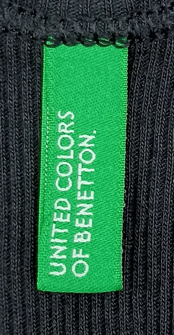 United Colors of Benetton Kindertop schwarz Gr. S/CH – Bild 3